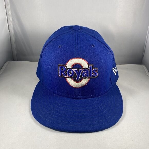 Omaha Royals New Era 59Fifty Pro Model MiLB VTG Fitted Hat Size 8 USA - Picture 1 of 8